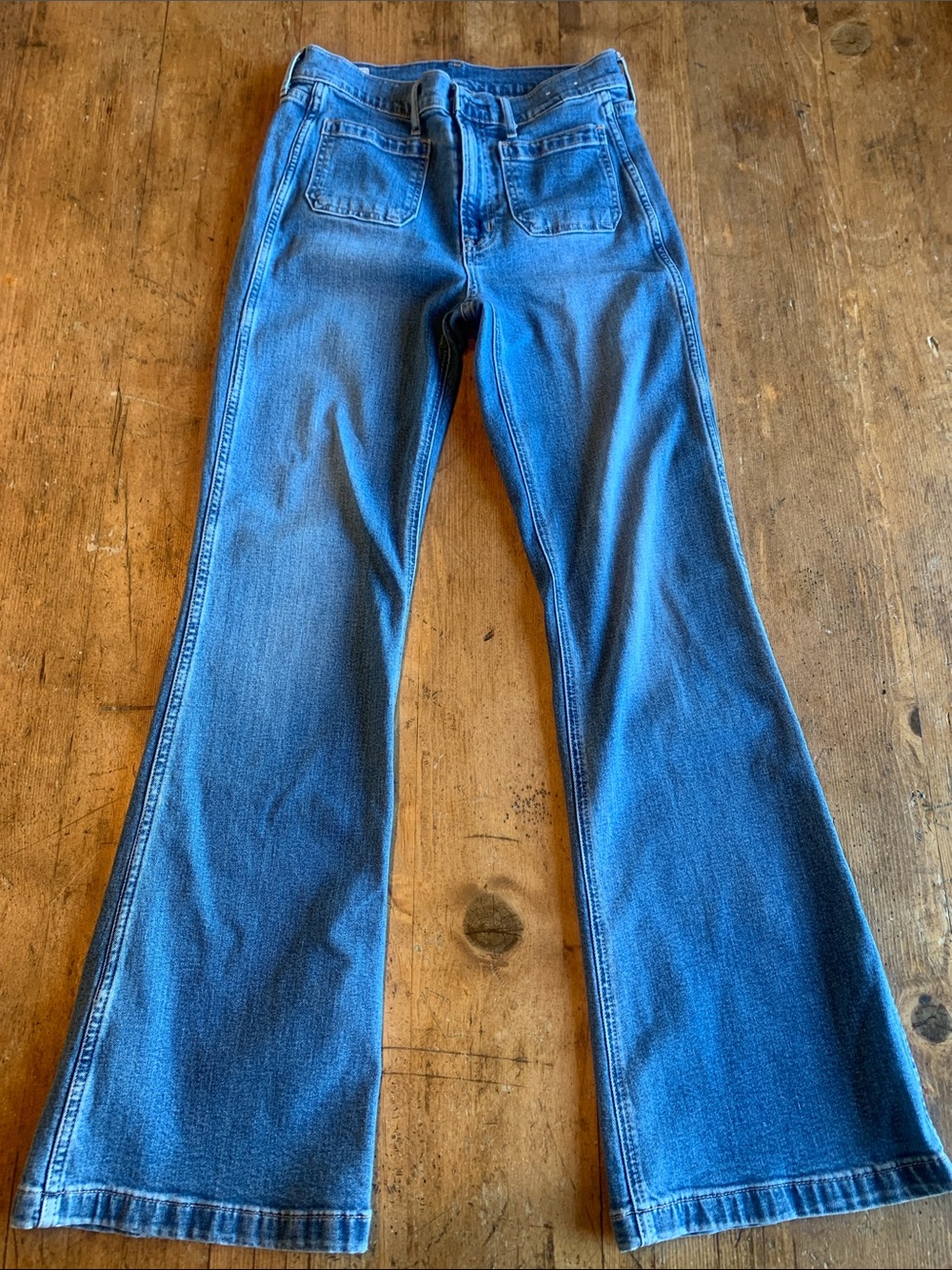 GAP Medium Blue Women's Flare Jeans